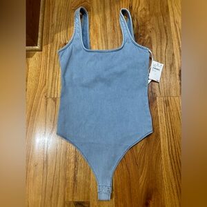 Good American Denim Bodysuit Size Small